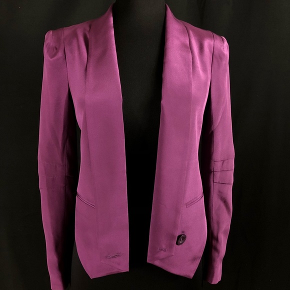 Rebecca Minkoff Silk Blazer - Picture 3 of 8